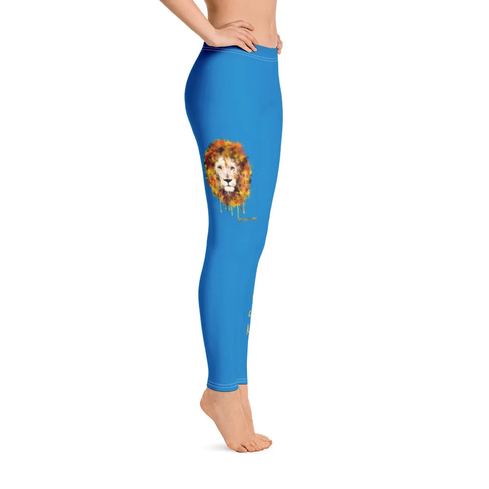 Blue Long Leggings