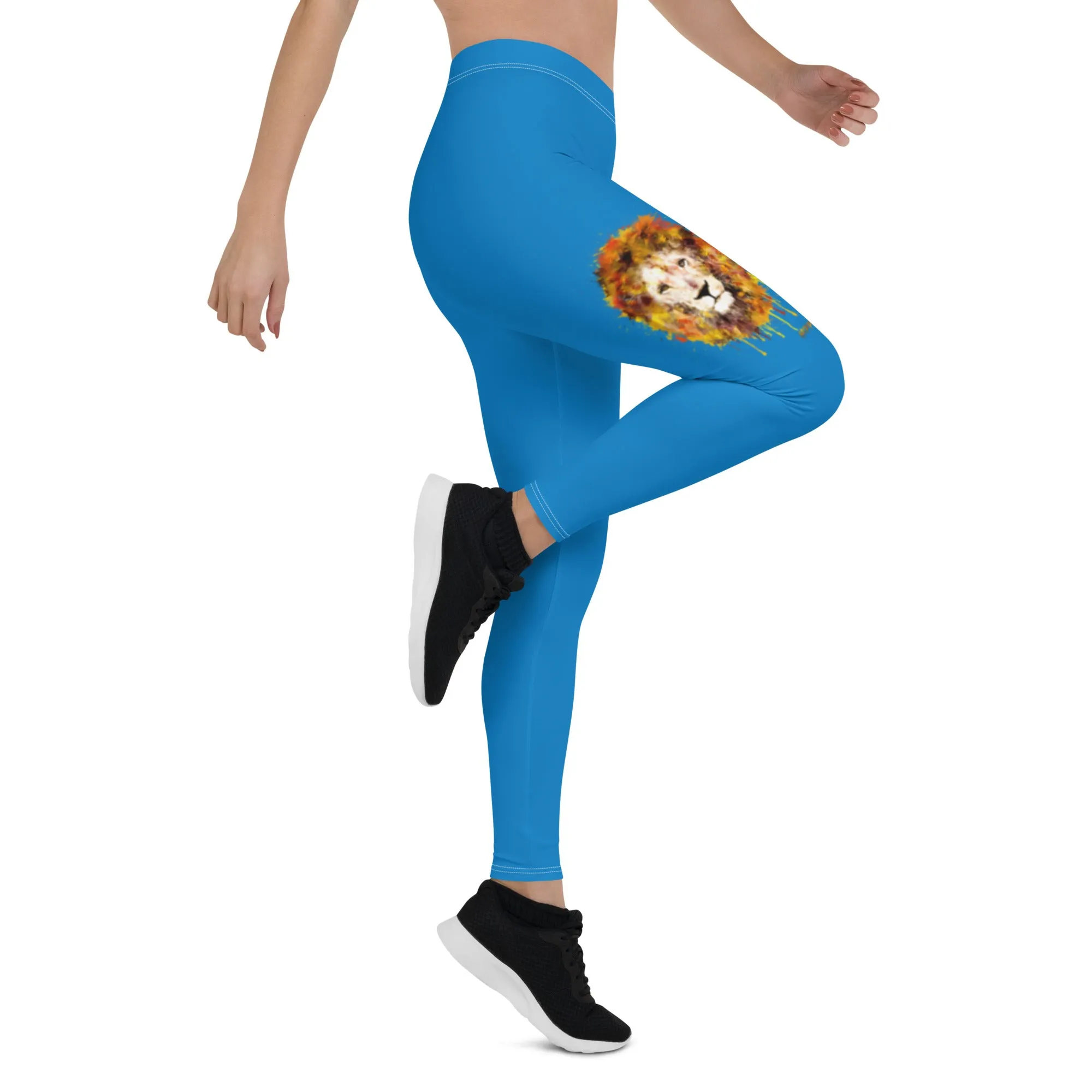 Blue Long Leggings