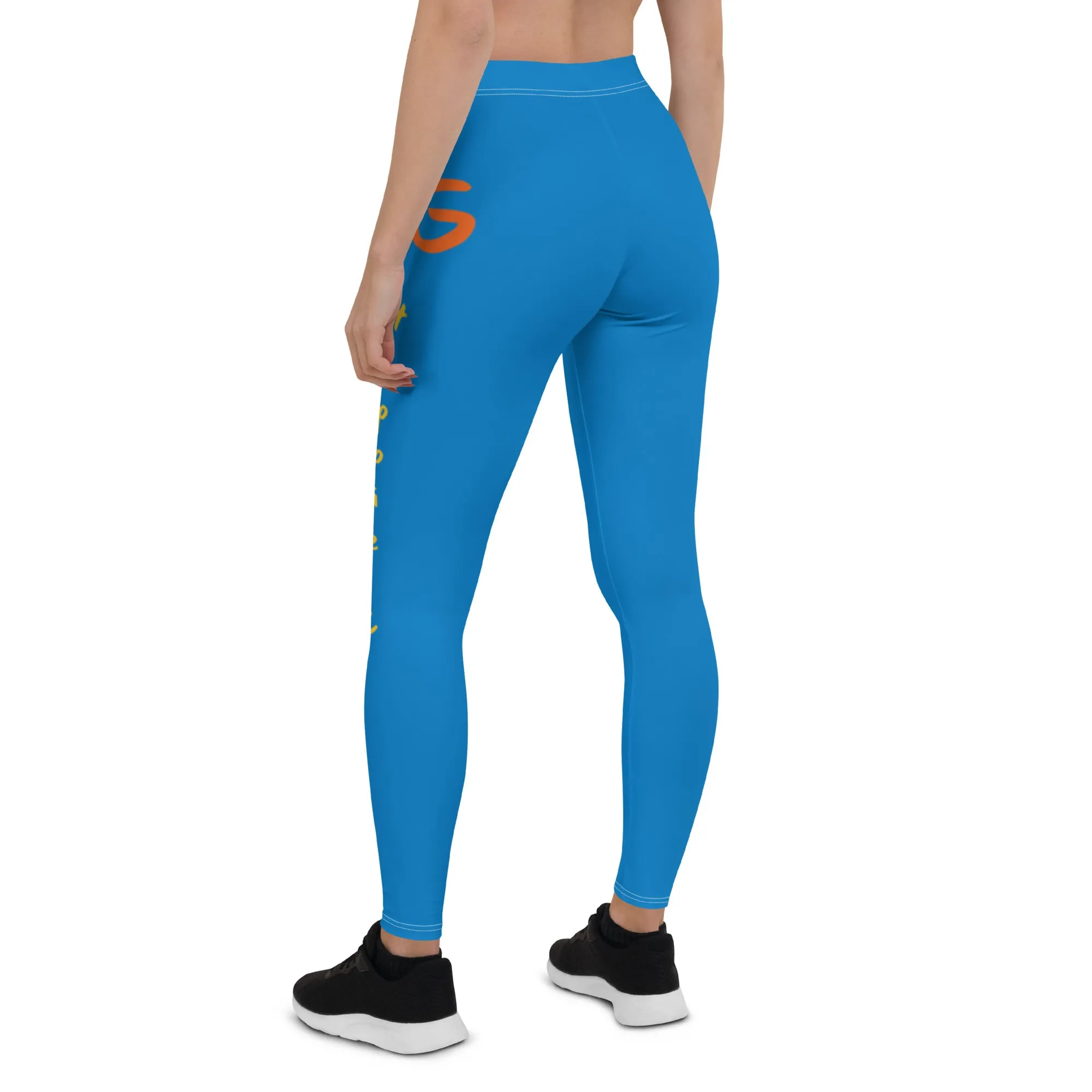 Blue Long Leggings