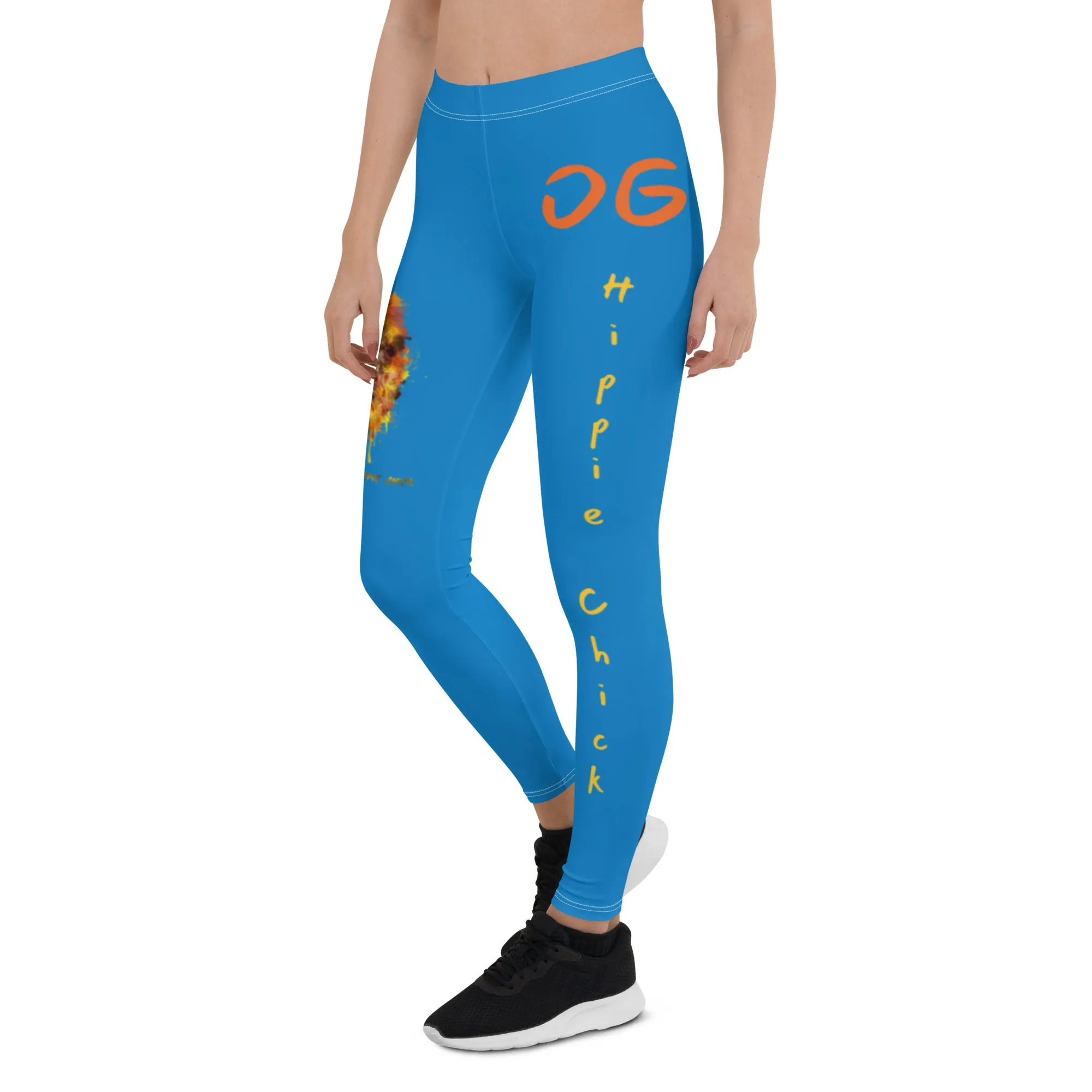 Blue Long Leggings