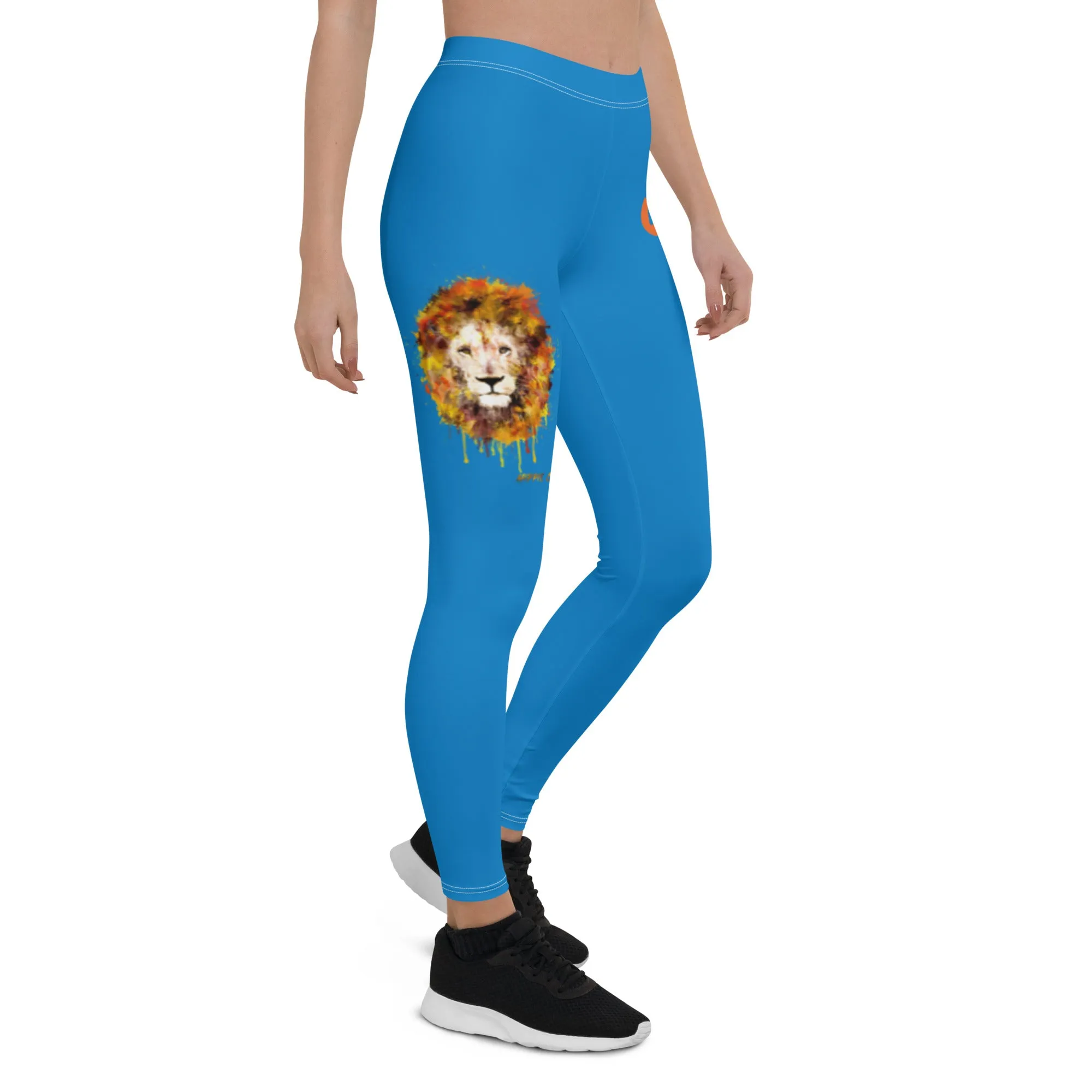Blue Long Leggings