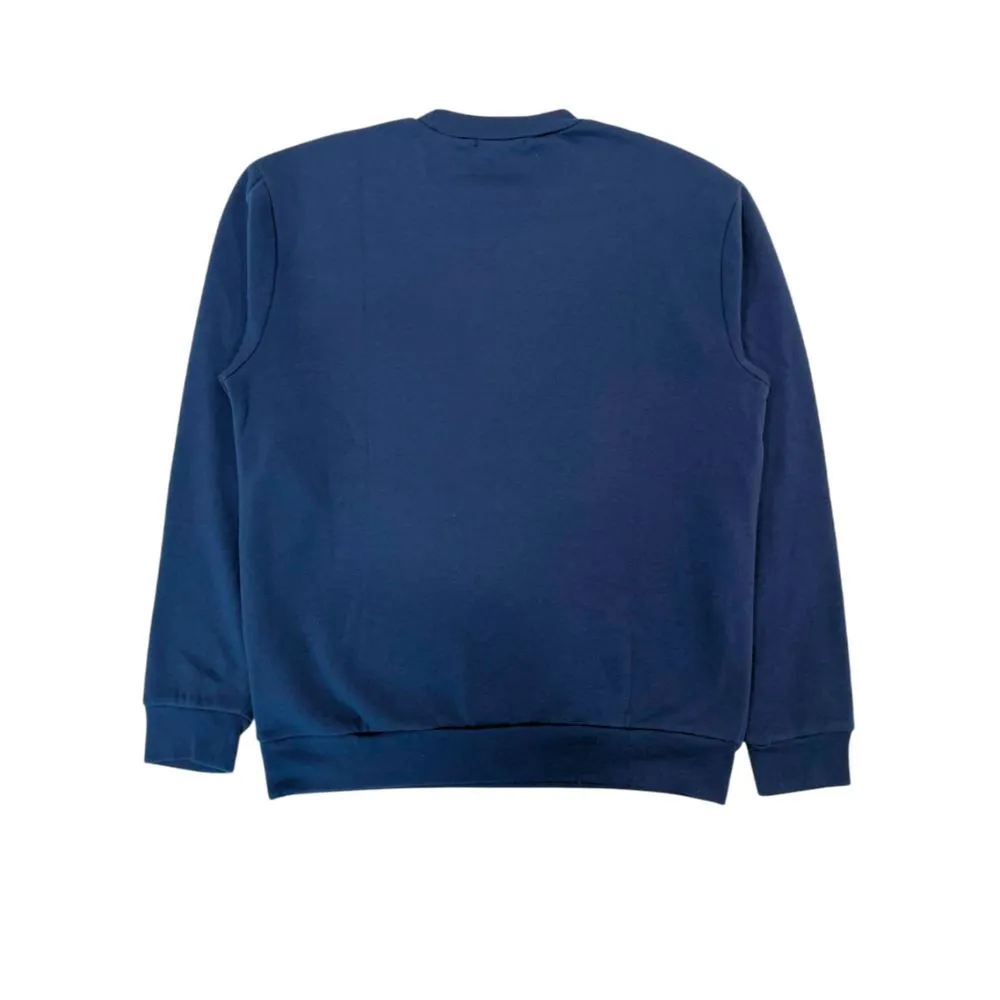 Blue Polyester Sweater