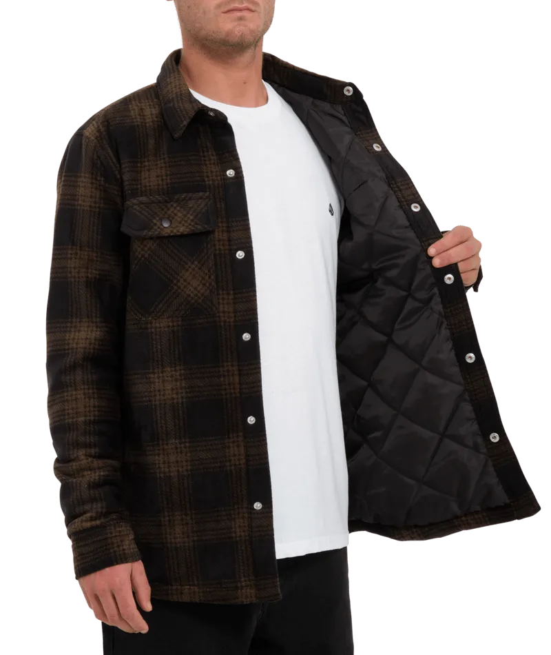 Bowered Fleece L/S - Bison