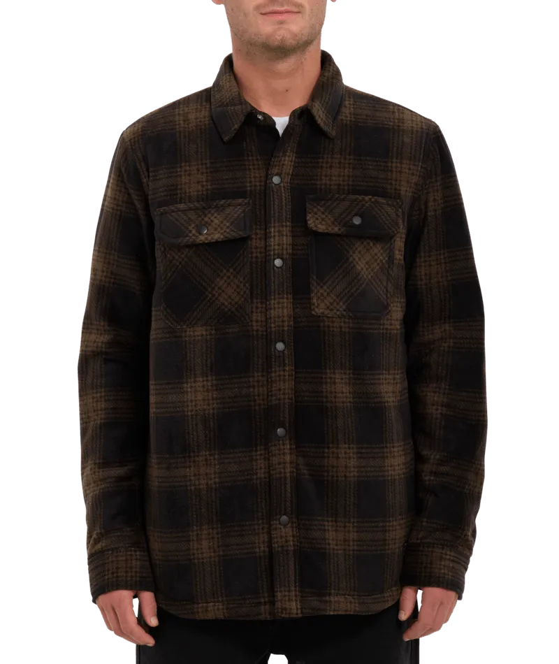 Bowered Fleece L/S - Bison