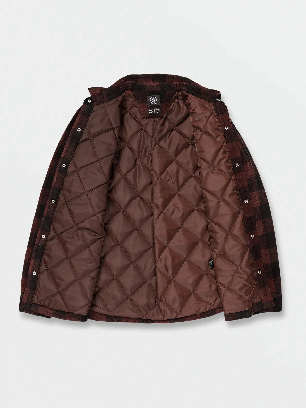 Bowered Fleece LS - Mahogany