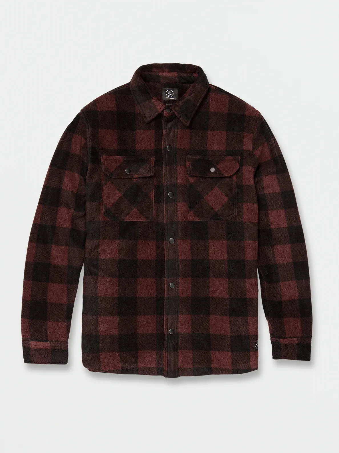 Bowered Fleece LS - Mahogany