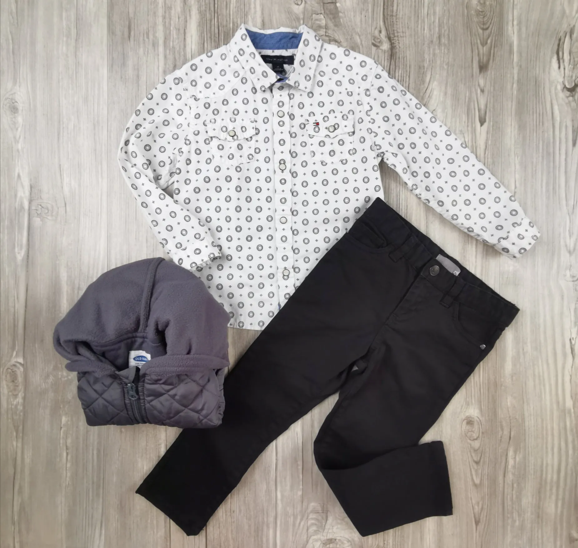 BOY SIZE 3 YEARS - 3 Piece Mix N Match, Fall Outfit NWOT / EUC B23