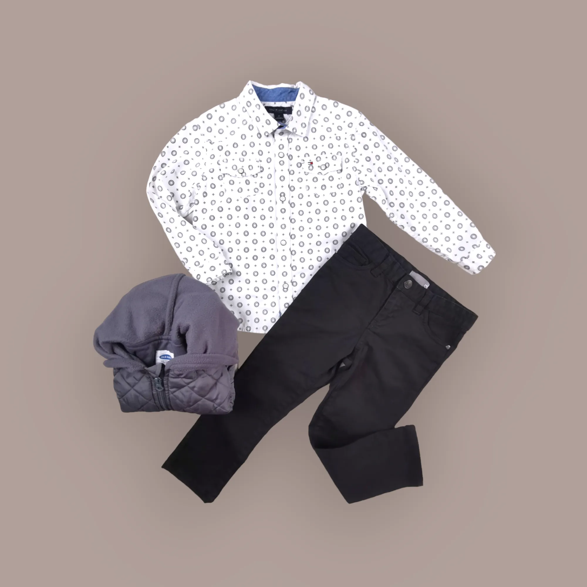 BOY SIZE 3 YEARS - 3 Piece Mix N Match, Fall Outfit NWOT / EUC B23