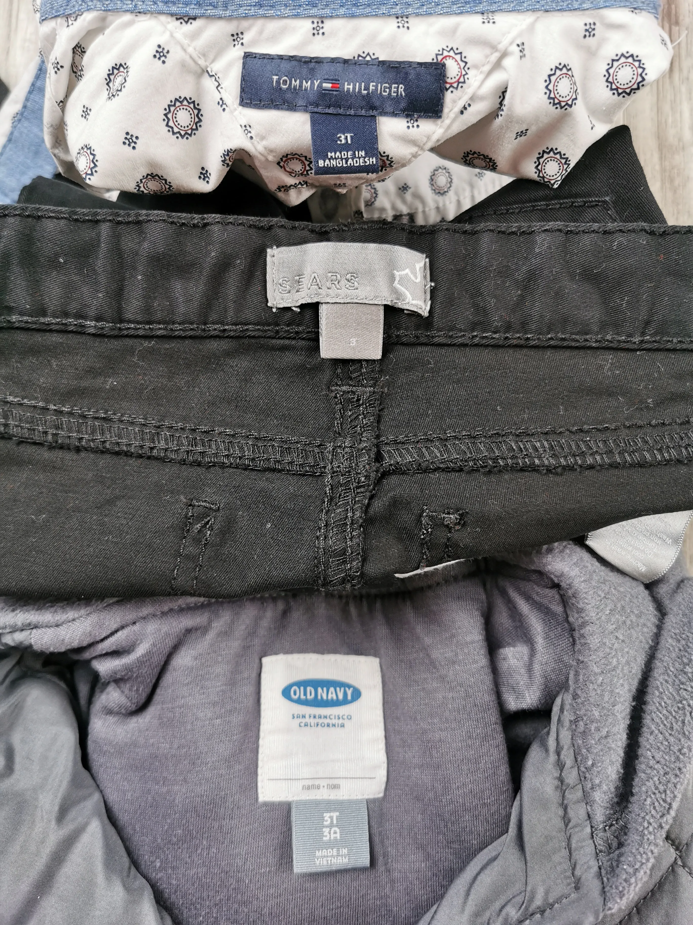 BOY SIZE 3 YEARS - 3 Piece Mix N Match, Fall Outfit NWOT / EUC B23