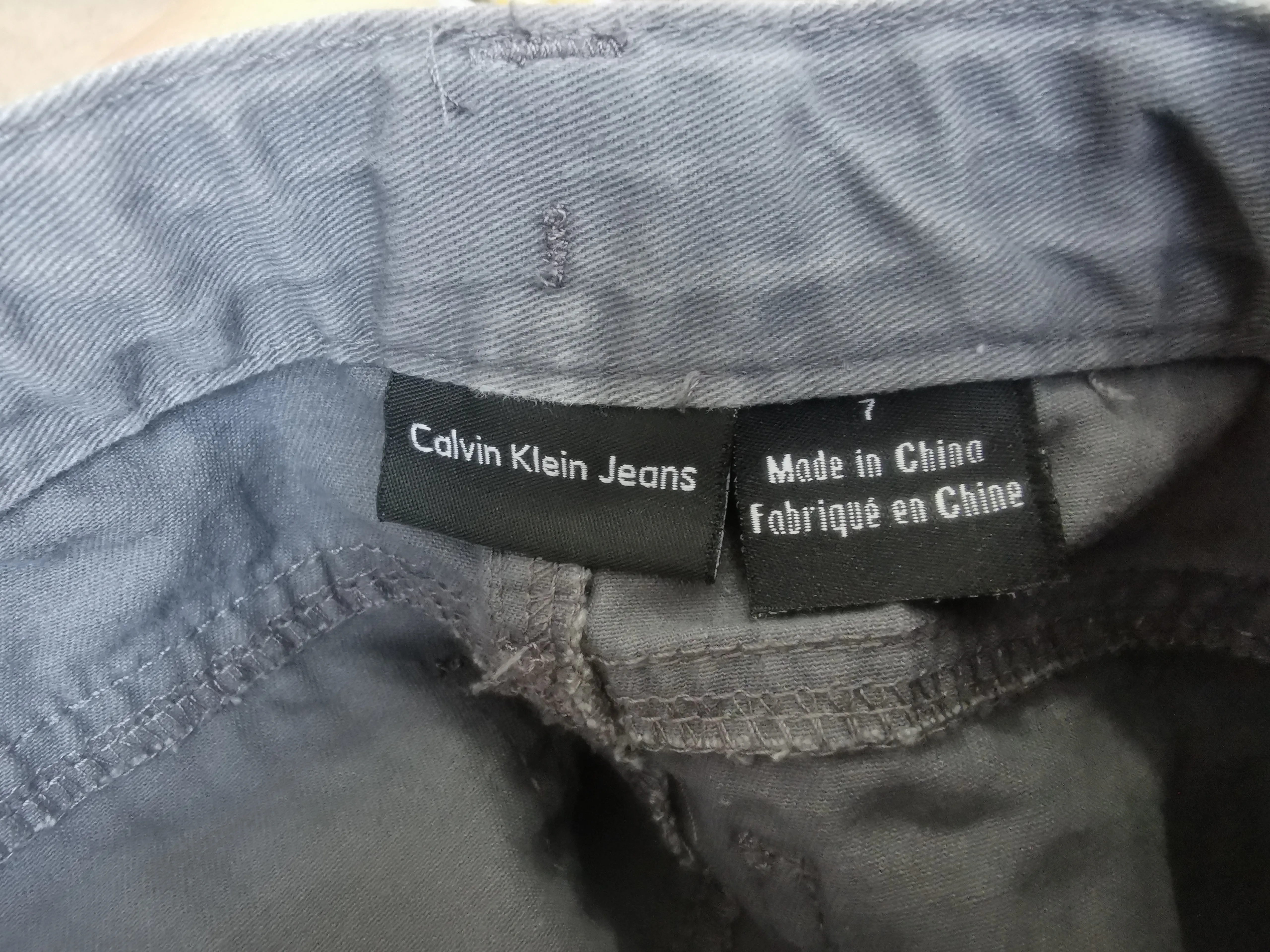 BOY SIZE 7 YEARS - CALVIN KLEIN, Cotton Shorts EUC B44