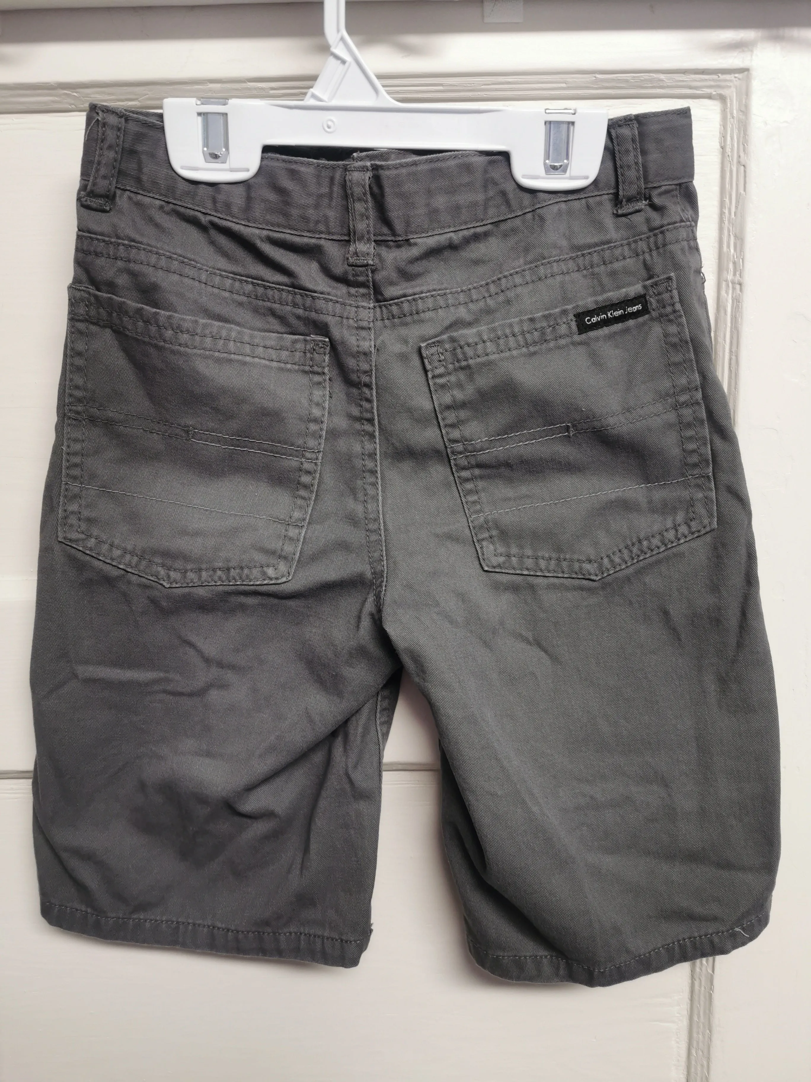 BOY SIZE 7 YEARS - CALVIN KLEIN, Cotton Shorts EUC B44
