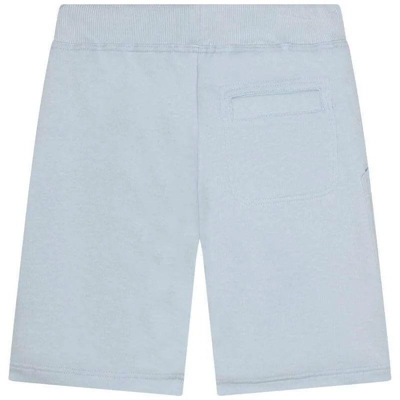Boys Pale Blue Curb Shorts