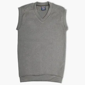Boys Sleevesless Sweater - Dark Grey
