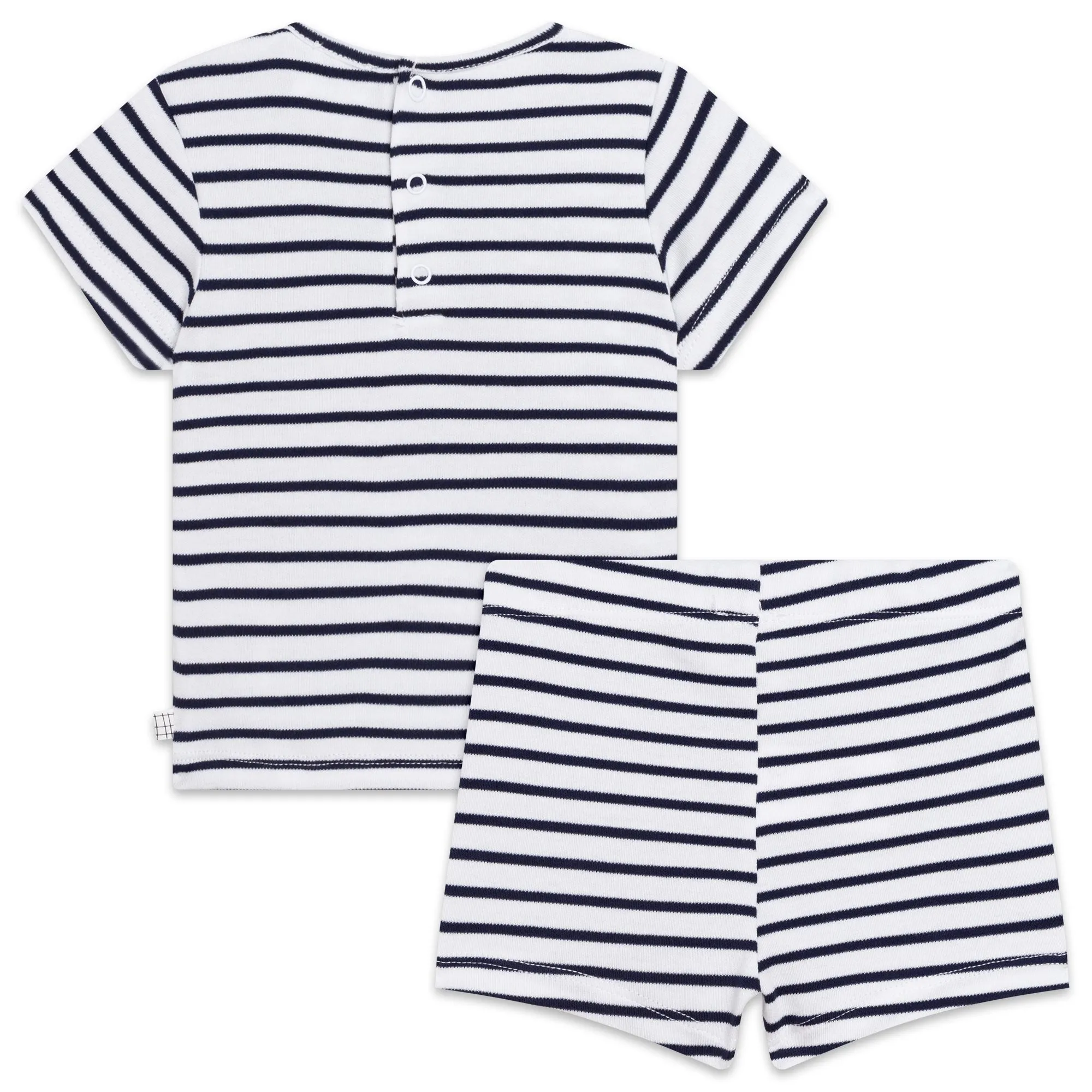 Boys Stripped Short Set