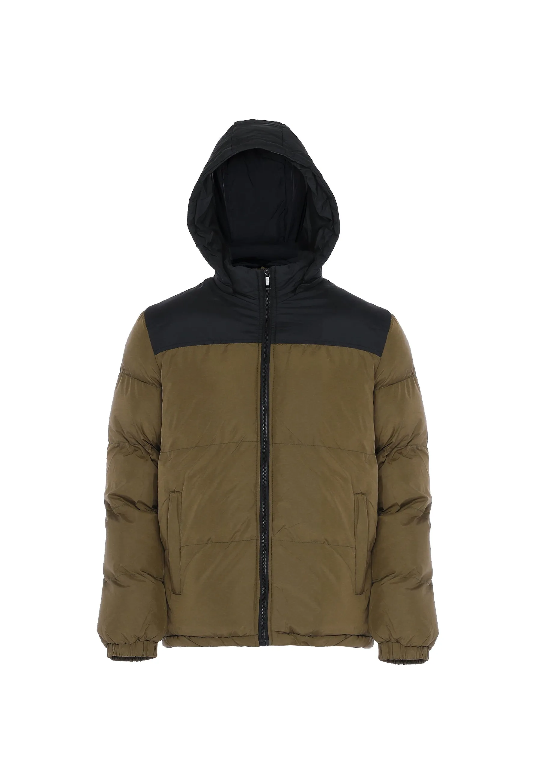BRAELYN Men's Padded Quilted Jacket