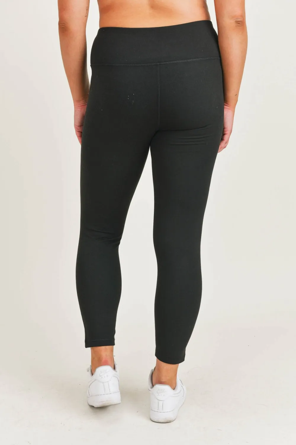 Brandy Curvy Laser Cut Highwaist Leggings
