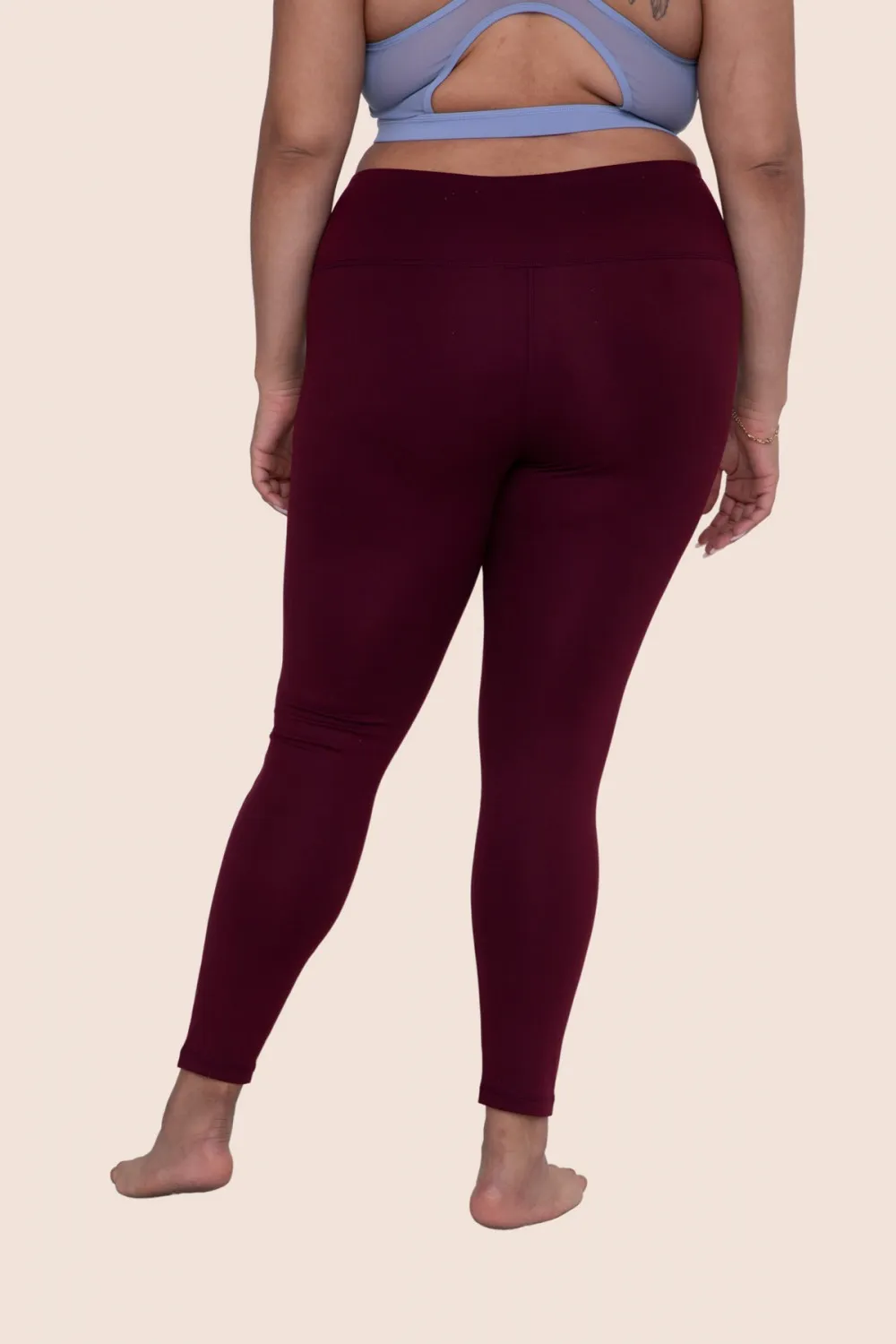 Brandy Curvy Laser Cut Highwaist Leggings