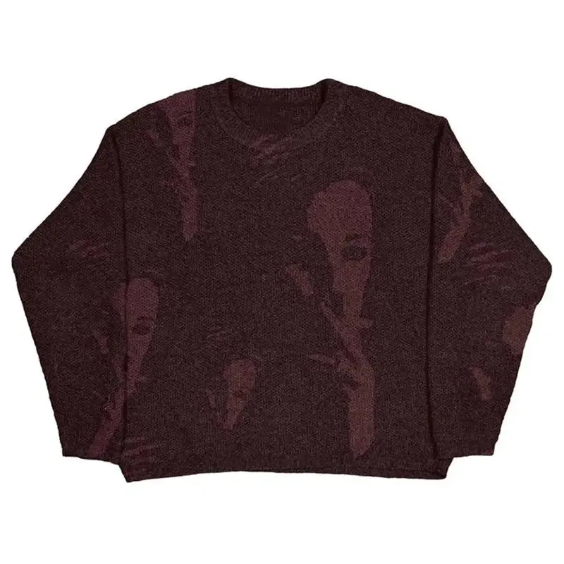 Brown Knit Sweater