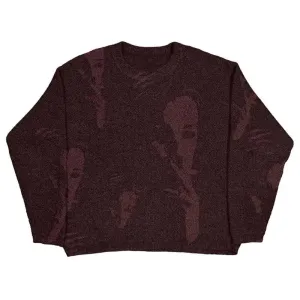 Brown Knit Sweater