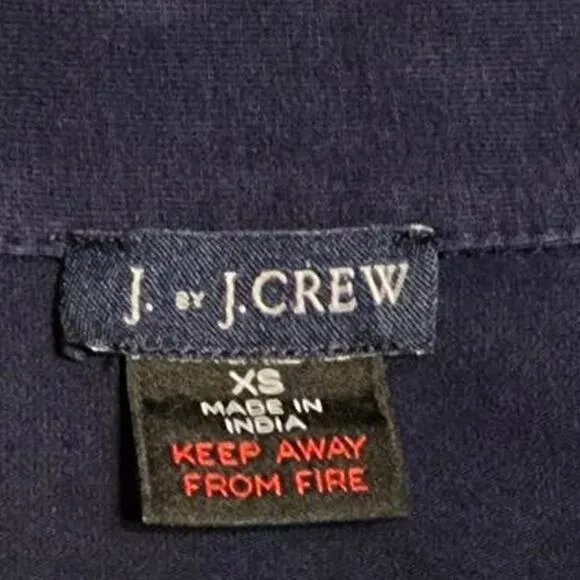 Bundle of J Crew Short Sleeve Cotton Pajama Tops XS