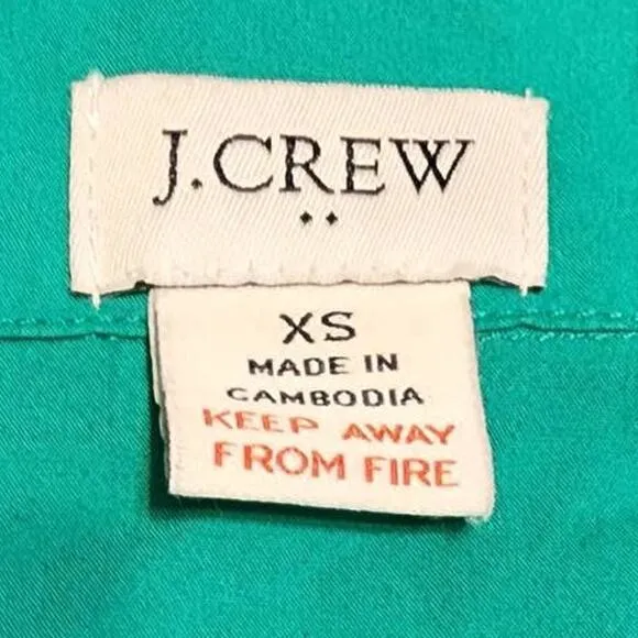 Bundle of J Crew Short Sleeve Cotton Pajama Tops XS