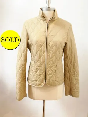 Burberry London Quilted Jacket Size S