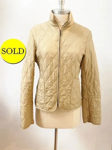 Burberry London Quilted Jacket Size S