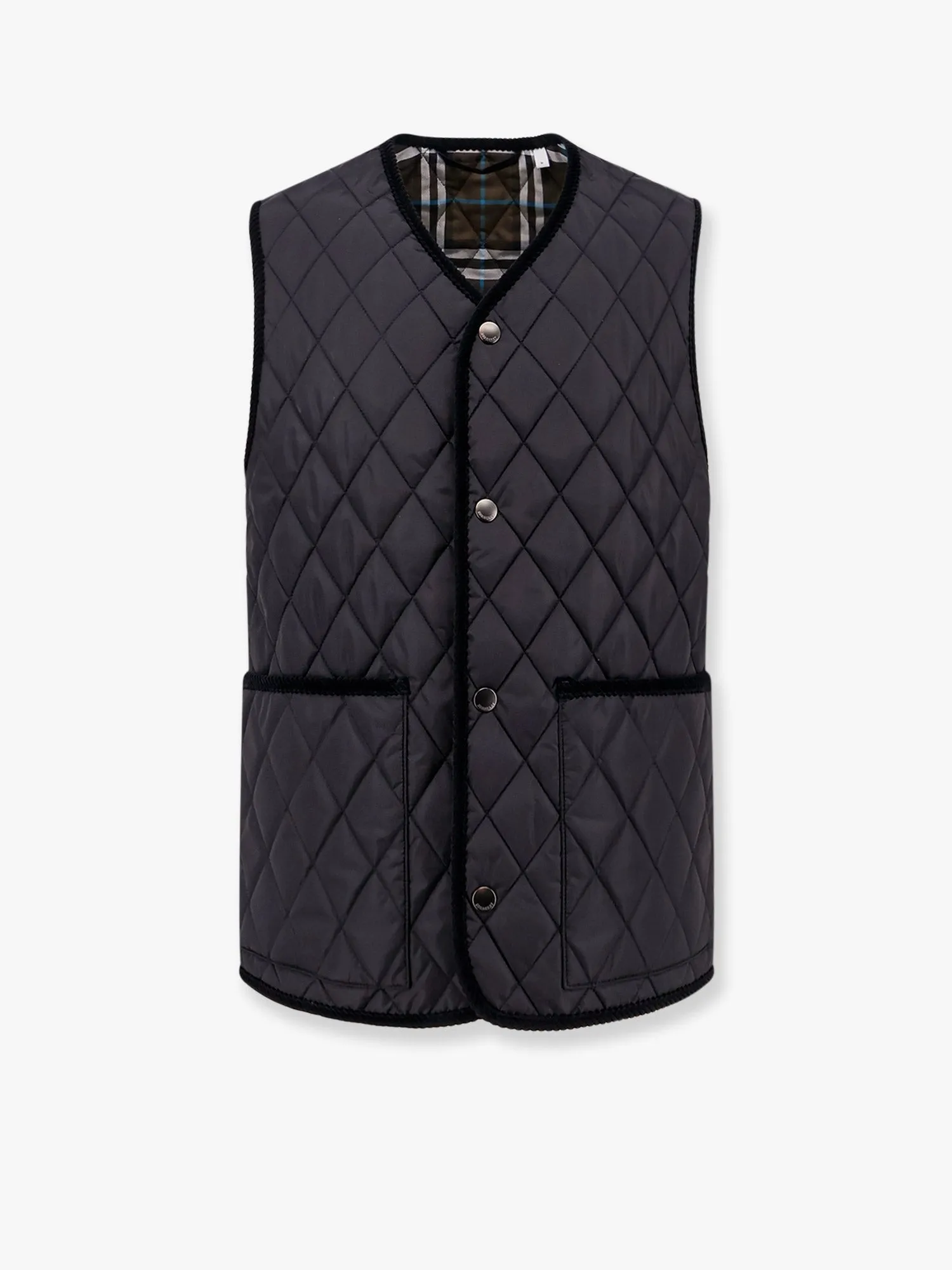 Burberry Quilted Sleeveless Jacket