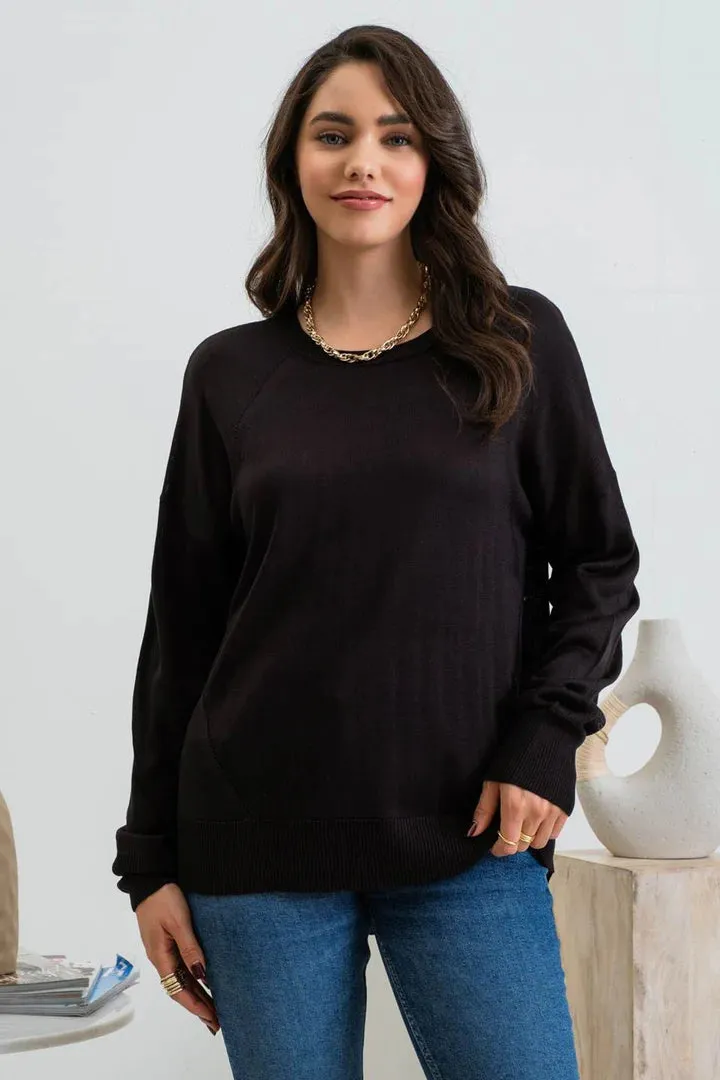 Button Back Sweater