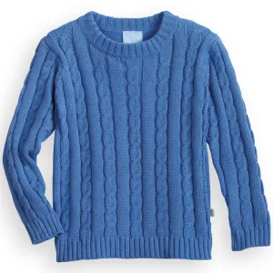 Cableknit Pullover -- Royal