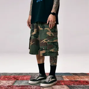Camouflage Cargo Shorts