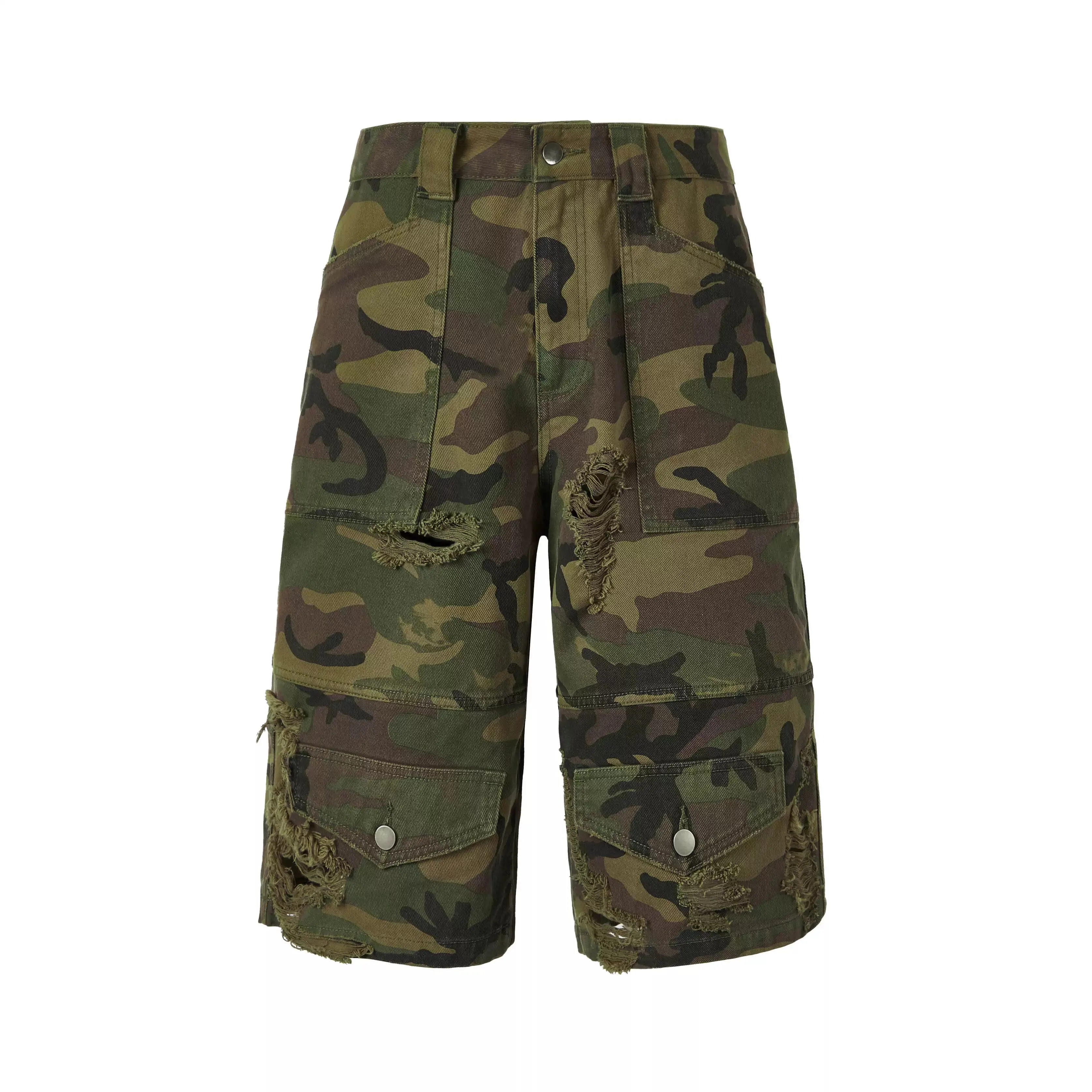 Camouflage Cargo Shorts