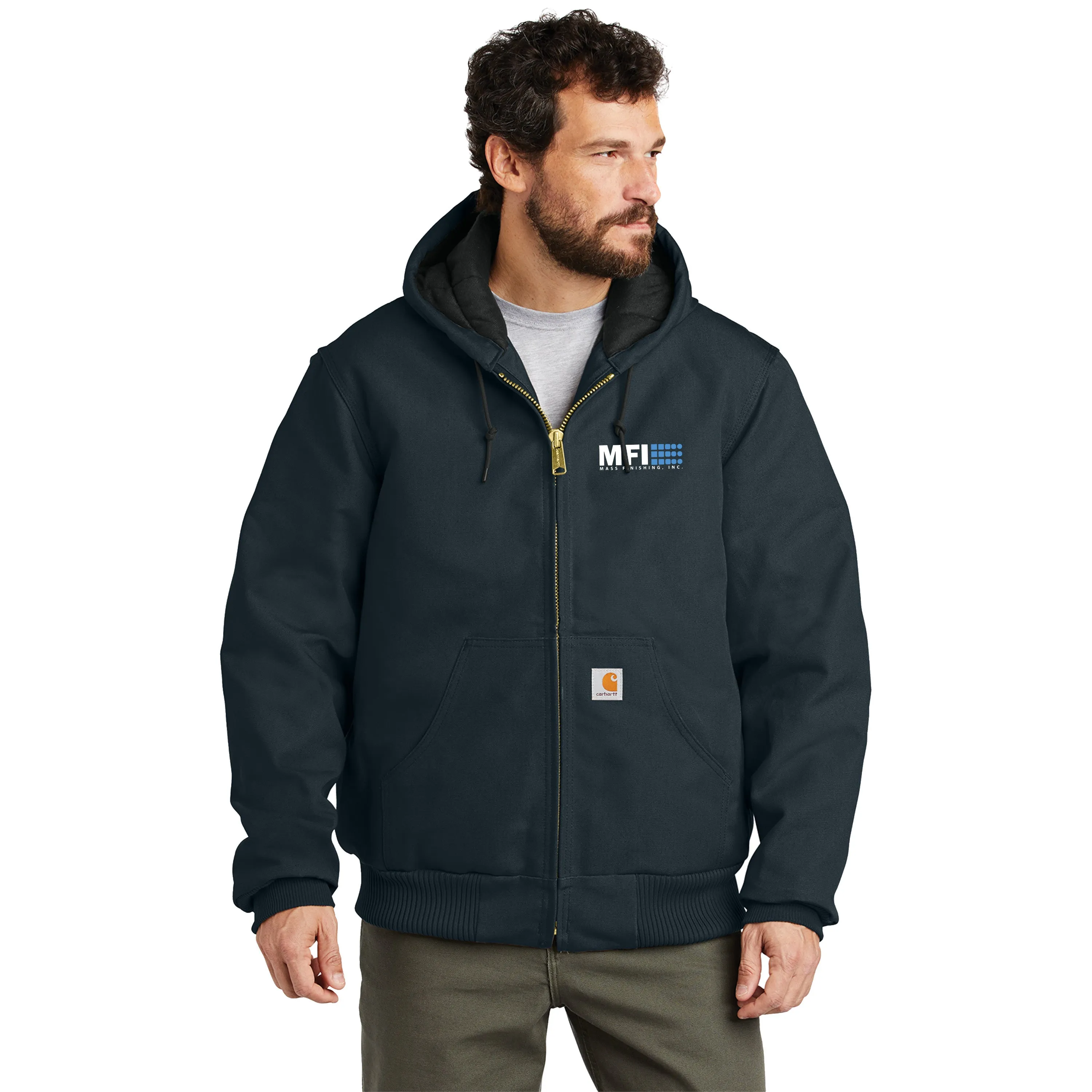 Carhartt - Quilted-Flannel-Lined Duck Active Jac. CT106677.