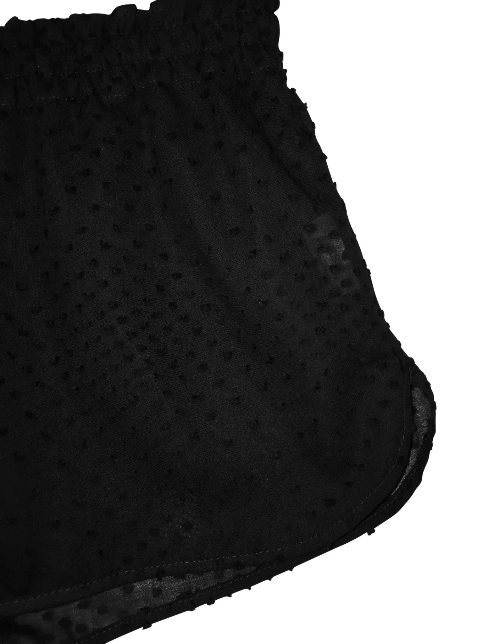 CHELSEA CAMI & JOEY SHORTS COTTON SET - BLACK