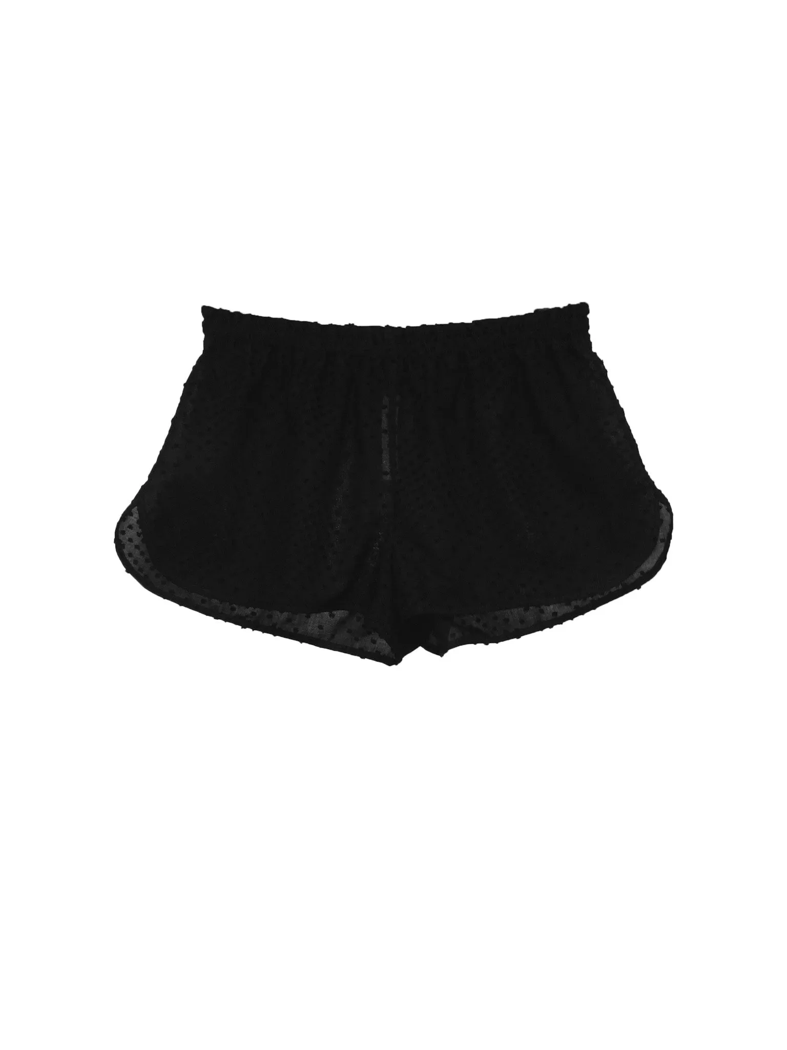 CHELSEA CAMI & JOEY SHORTS COTTON SET - BLACK