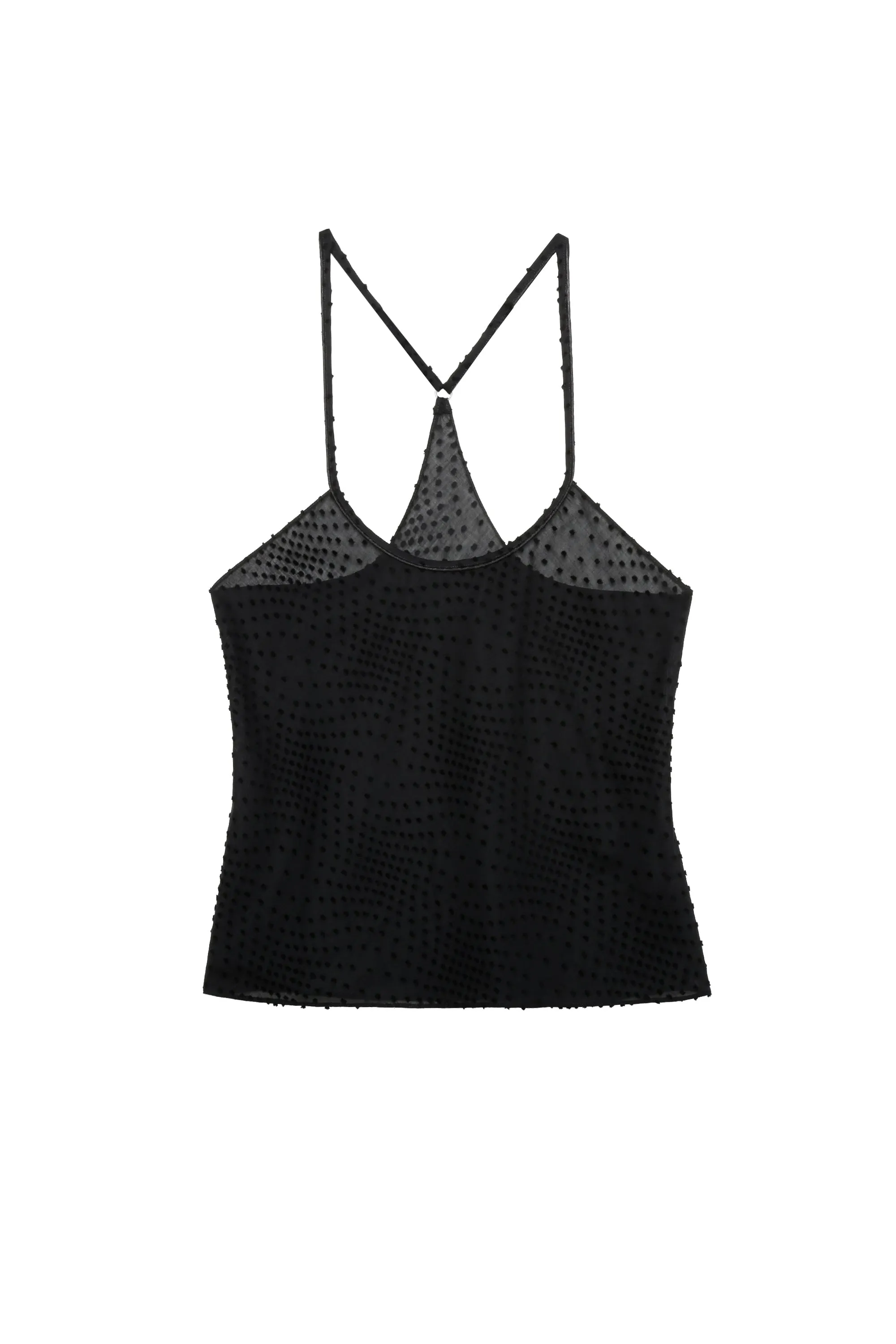 CHELSEA CAMI & JOEY SHORTS COTTON SET - BLACK
