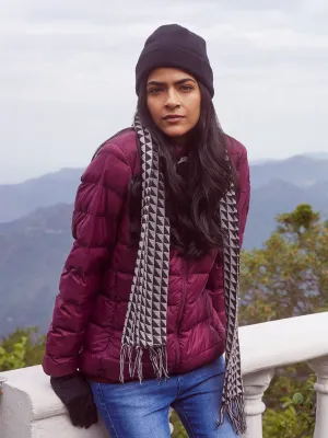 Cherry Puffer Jacket