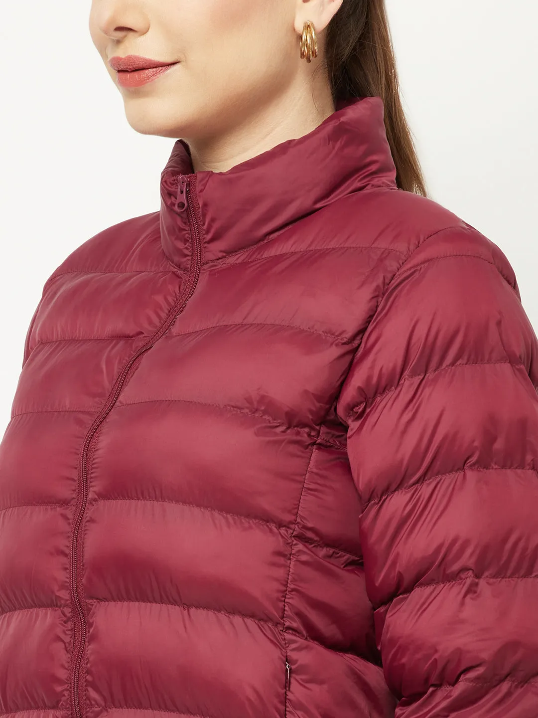 Cherry Puffer Jacket