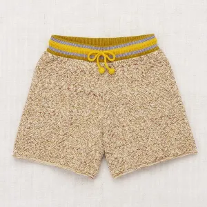 Chevron Boxer Shorts in Cedar Marl by Misha & Puff