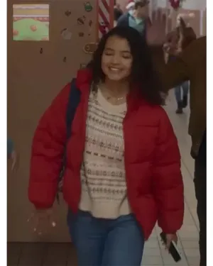 Christmas With You Deja Monique Cruz Puffer Jacket
