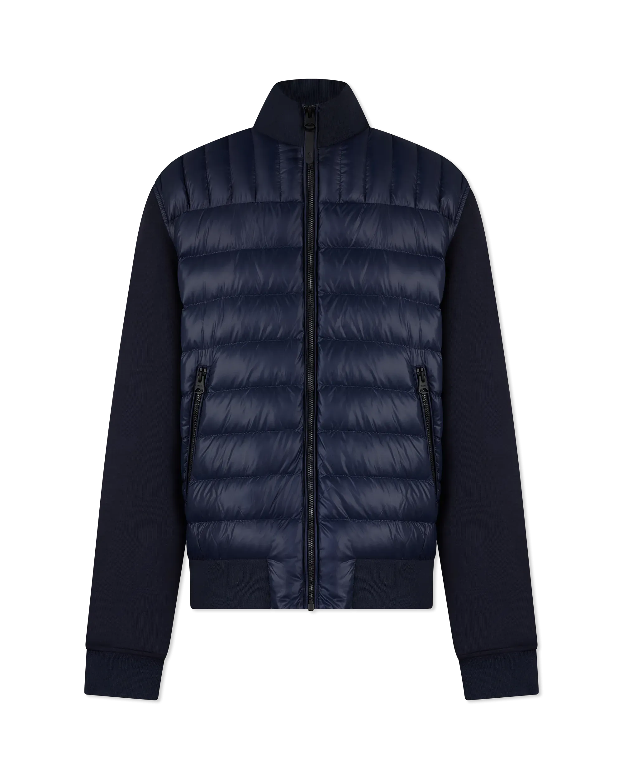 Collin-R Nano Down Mixed Media Bomber Jacket
