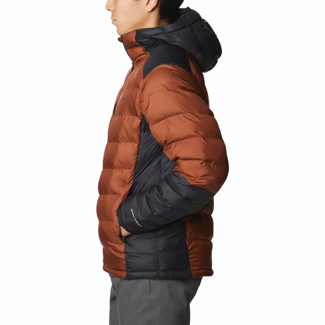 Columbia Men Brown Labyrinth Loop Hooded Jacket