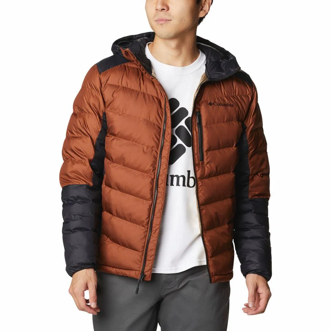 Columbia Men Brown Labyrinth Loop Hooded Jacket