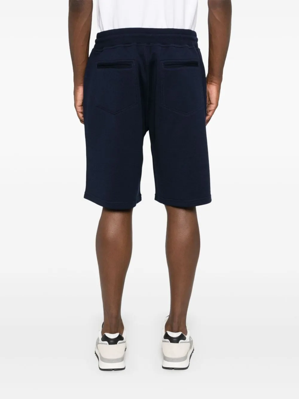 Cotton blend bermuda shorts