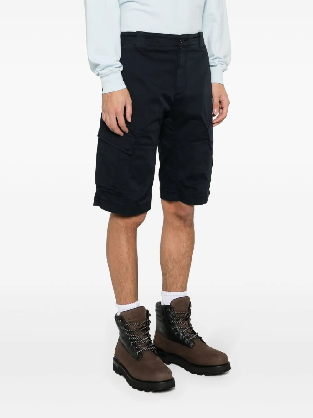 Cotton cargo shorts