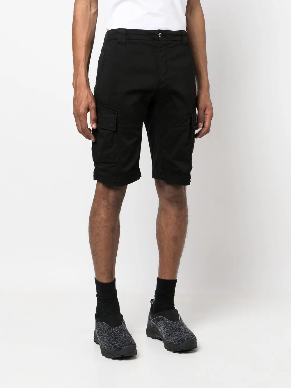 Cotton cargo shorts