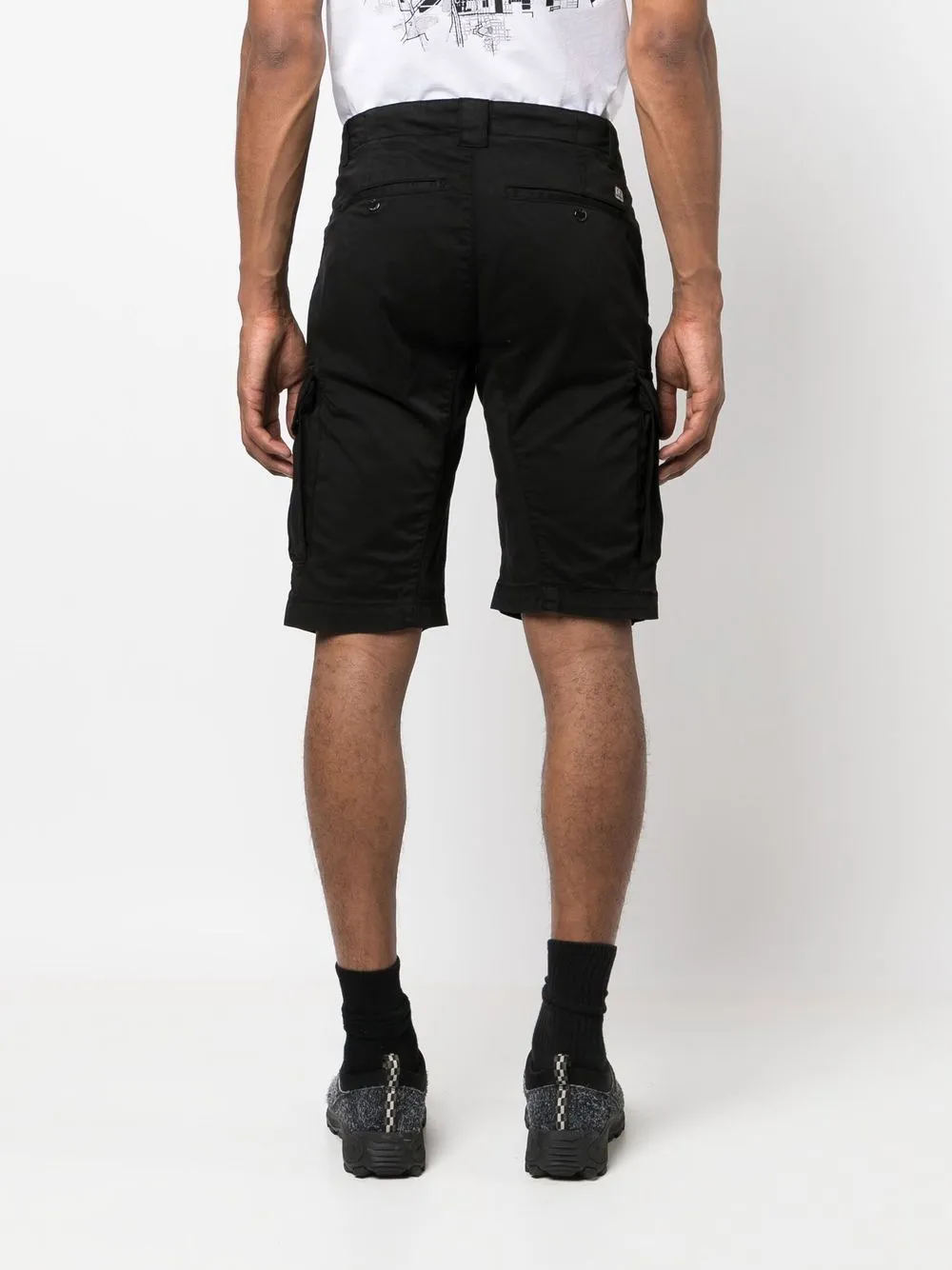 Cotton cargo shorts