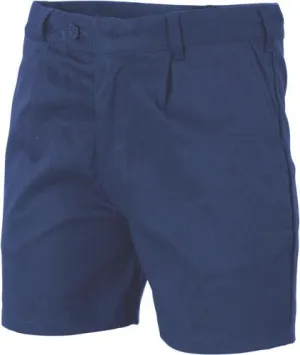 Cotton Drill Belt Loop Shorts