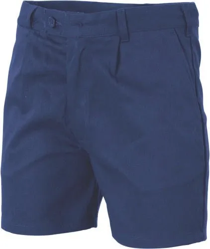 Cotton Drill Belt Loop Shorts