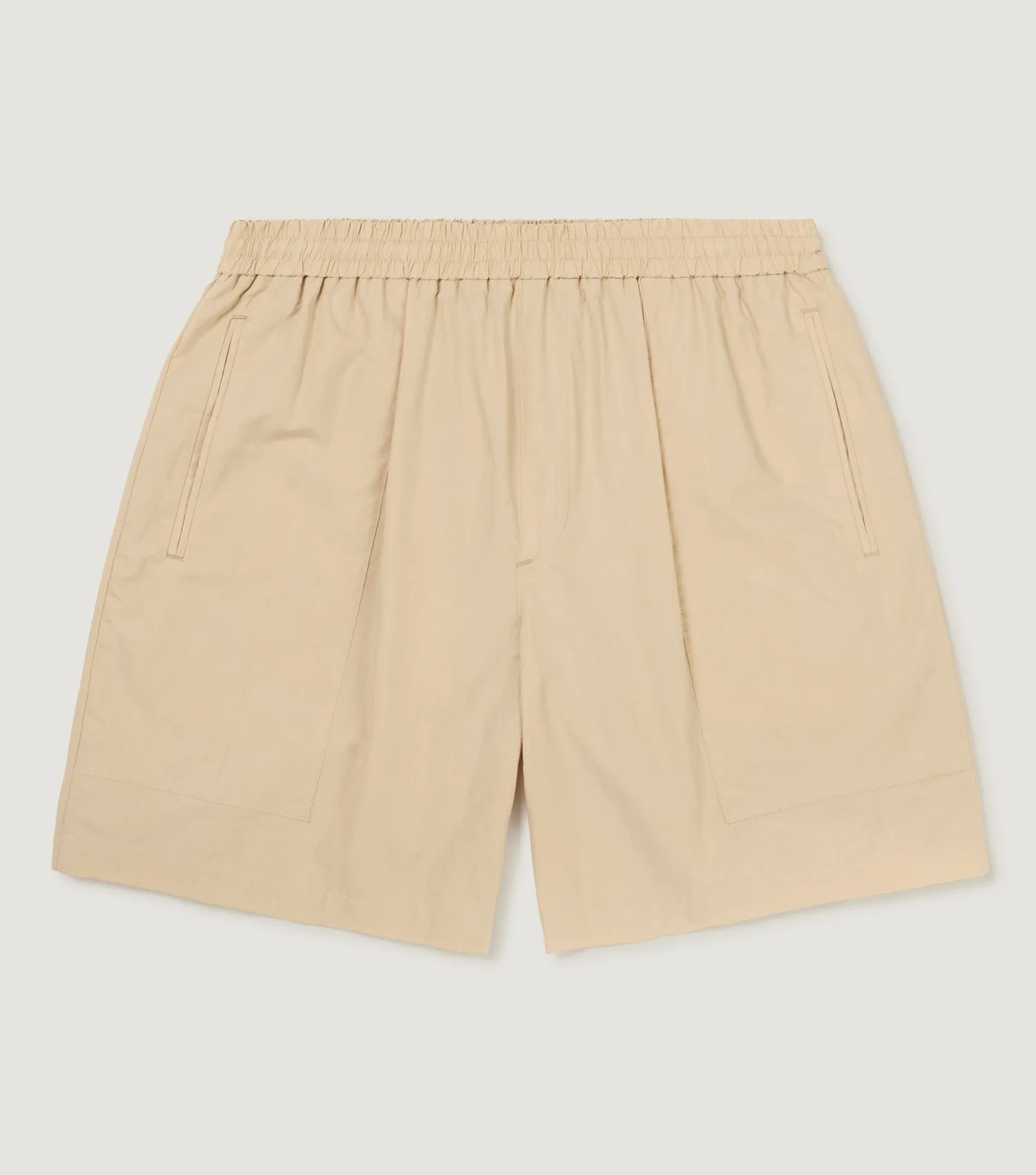 Cotton Fatigue Shorts Sand